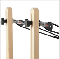 Offre Spéciale : Ensemble d'équipement professionnel de musculation en érable blanc équilibré – Lit de Pilates Reformer