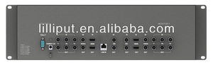LILLI PUT RM-7028S 2*7 "3RU ausziehbarer Rack-Video monitor mit 1280*800 LED IPS-Bildschirm SDI, HDMI, YPbPr für Rundfunk - Product Image 5