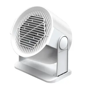 Taşınabilir küçük Mini masaüstü sessiz 220v elektrikli fan ısıtıcı 400w ofis