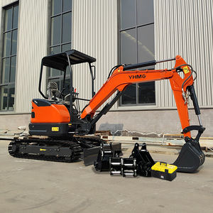 免费送货2.5吨迷你履带式挖掘机3吨久保田环保局动力与附件农场建筑使用 - Product Image 3