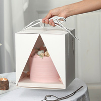 Boîtes à Cake Pops Personnalisées pour Mariages et Noël en Gros, Boîtes à Gâteaux avec Fenêtre Transparente pour Vente en Gros