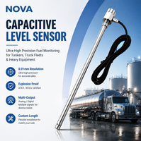 Sensor Capacitivo de Nivel de Aceite de Motor con Rastreo GPS para Tanque de Combustible NOVA
