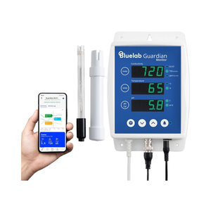 <span class=keywords><strong>Bluelab</strong></span> 5003ตรวจวัดค่า <span class=keywords><strong>pH</strong></span>/อุณหภูมิ/ค่าการนำไฟฟ้า/TDS ในการปรับเทียบน้ำแบบ3-in-1แบบเรียลไทม์มีมิเตอร์วัดสารอาหารแบบดิจิตอล1ปี - Product Image 1