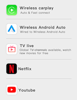 AITV CP-Z1 Carplay pour VW Toyota Android Auto avec Netflix et Youtube Movie Video Play Garantie 1 an