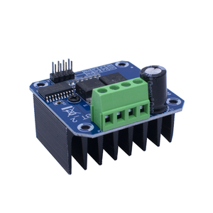 <span class=keywords><strong>BTS7960</strong></span> 5.5V-27V DC 43A pilote de moteur pas à pas PWM Module de carte de conduite Double pont en H 43A haute puissance - Product Image 2