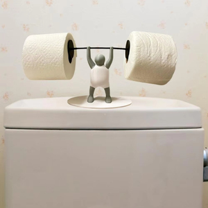 Weightlifter Toilet <b>Paper</b> <b>Holder</b> 3D Printed Barbell Lifter Toilet <b>Paper</b> <b>Roll</b> <b>Holder</b> Fitness Enthusiasts Gift Toilet <b>Roll</b> <b>Holder</b> - Product Image 4