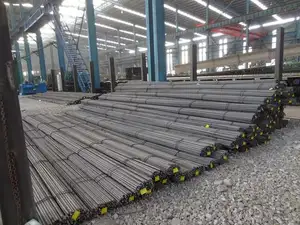Varilla roscada de tornillo de construcción de hierro de barras de acero deformadas laminadas en caliente de alta calidad para uso en construcción