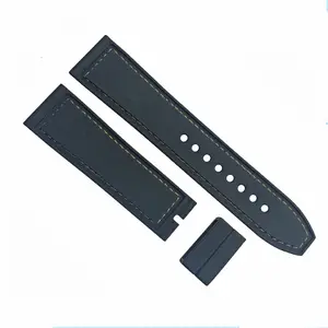 Factory outlet sports waterproof sweatproof leather wrist strap pu watch 20mm With Lowest Price