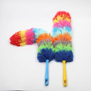 Plumeau en microfibre à neuf sections, flexible et coloré, pour le nettoyage domestique et l'élimination de la poussière - Product Image 4