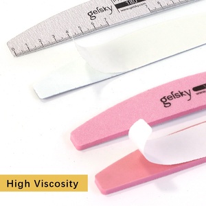 <span class=keywords><strong>Lime</strong></span> <span class=keywords><strong>à</strong></span> ongles jetable en acier inoxydable Gelsky avec éponge abrasive remplaçable - Product Image 4