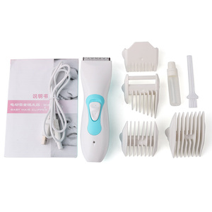 बेबी इलेक्ट्रिक हेयर क्लिपर प्रोफेशनल यूएसबी रिचार्जेबल वॉटरप्रूफ हेयर ट्रिमर क्लिपर बेबी और बच्चों के हेयरकट घरेलू उपयोग के लिए - Product Image 3