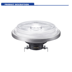Philips MASTER LEDspot AR111 G53 12V <span class=keywords><strong>Spot</strong></span> <span class=keywords><strong>LED</strong></span> dimmable 2700K/3000K/4000K CRI97 Rétrofit pour halogène - Product Image 4