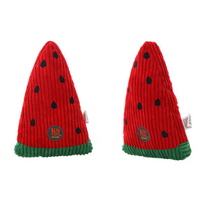 Giocattoli per Cani a Forma di Frutta Vivace con Suono, Anguria, Ananas e Fragola, Giochi da Masticare Resistenti per Animali Domestici - Product Image 2