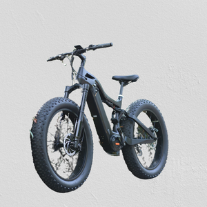 Thunder-Bicicleta eléctrica de montaña, bici de montaña de 2022 w, 48v, suspensión completa, neumático ancho, <span class=keywords><strong>shimano</strong></span>, fibra de carbono, 9 velocidades, 1000 - Product Image 6