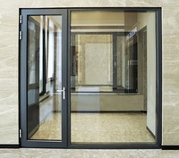 Ventanas Corredizas y Abatibles de Aleación de Aluminio de Estilo Moderno y Personalizado con Control de Insectos
