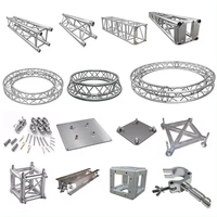 Truss de scène extérieur en alliage d'aluminium certifié TUV, montage facile, truss DJ