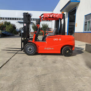 Ücretsiz teslimat ve hızlı teslimat çin yüksek kaliteli elektrikli Forklift 2.5 Ton 3.5 Ton tekerlek küçük tüm arazi elektrikli Forklift - Product Image 1