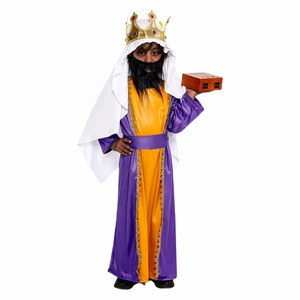 Costume da Re Medievale Retrò per Bambini, Abito da Principe per Cosplay, Spettacoli e Festival Scolastici - Product Image 5