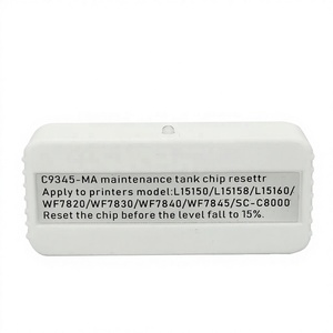 Réinitialisateur de puce de boîte de maintenance C9345 pour <span class=keywords><strong>EPSON</strong></span> ET 16150 16600 16650 5880 5850 5800 <span class=keywords><strong>5150</strong></span> WF 7845 7840 7830 7820 4830 4820 3820 - Product Image 1