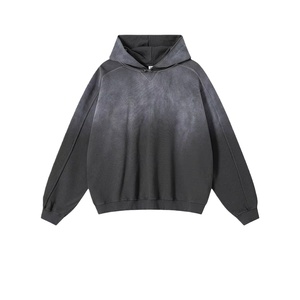 TKAN320D Sudadera Personalizada para Hombre, Estilo Urbano, 100% Algodón, Felpa Francesa, Talla Grande, 400 g/m², Lavado Ácido Vintage, Bordada, Invierno - Product Image 2