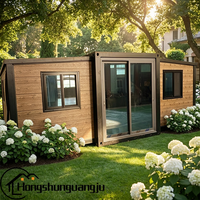 Maison préfabriquée extensible avec conception à assemblage rapide pour l'Australie, bureau et studio modulaires portables