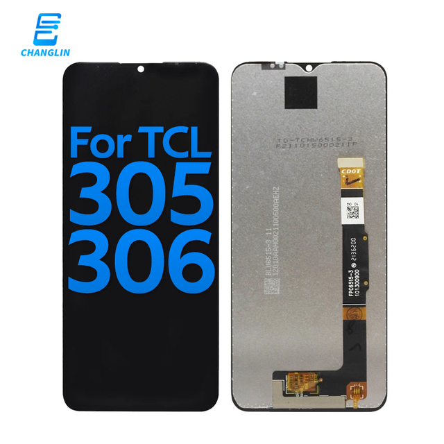 Mobile Phone LCD Touch Screen Display Replacement for TCL 305/306/6102D FHD High-Definition Sapphire Hardness 1 Year Factory