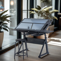 Table de dessin et de croquis multifonctionnelle réglable en hauteur pour appartement, OEM ODM