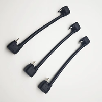Câble de charge USB Type C en forme de U noir OEM 20 cm, câble USB Type C en forme de U