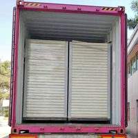 Paneles Compuestos Multicapa para Pared, Aislantes, de Plástico Reforzado con Fibra de Vidrio (FRP), con Núcleo de Espuma de PU y Núcleo de Panal de PP