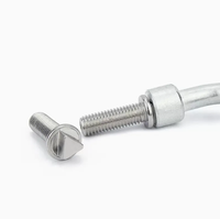 Boulon de châssis triangulaire antivol en acier inoxydable 304 M6M8M10 pour poteau d'éclairage routier, anti-démontage