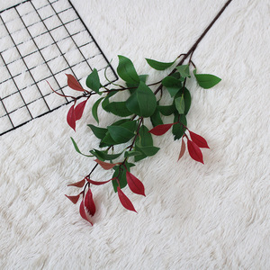 Hojas de plantas verdes artificiales, hojas de heather, hojas de hiedra SNY-254, materiales de decoración suave para decoración de eventos al por mayor y hogar - Product Image 2