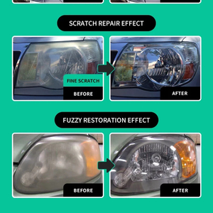 Kit de restauration de phares, nettoyage de phares automobiles, médicaments de réparation de phares à vapeur en céramique Nano - Product Image 5