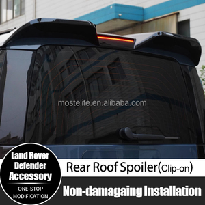 Nouveau spoiler de voiture en ABS à installation par clip OEM, aileron arrière pour <span class=keywords><strong>Land</strong></span> Rover Defender 90 110 130 - Product Image 2