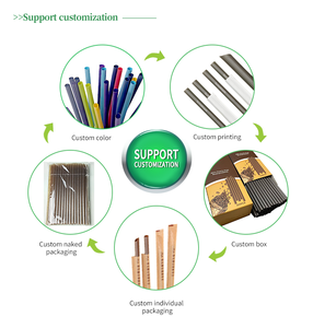 Sinh thái thân thiện phân hủy sinh học Cà Phê Mặt đất ống hút PLA compostable BOBA bong bóng trà uống ống hút cho quán cà phê bar nhà hàng bên - Product Image 2