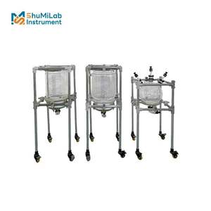 ตัวกรองบอโรซิลิเกตทรงสูงพร้อมขวดเก็บสุญญากาศสำหรับสกัดหรือตกผลึกสารอินทรีย์ - Product Image 1