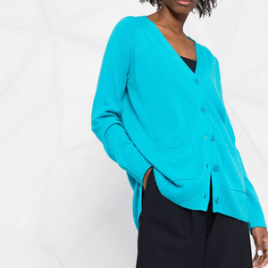 <span class=keywords><strong>Cardigan</strong></span> da donna con bottoni <span class=keywords><strong>a</strong></span> <span class=keywords><strong>trecce</strong></span> GUOOU <span class=keywords><strong>Cardigan</strong></span> lungo lavorato <span class=keywords><strong>a</strong></span> maglia da donna - Product Image 2