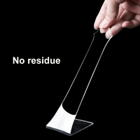 Ruban adhésif nano double face transparent à haute viscosité, amovible et sans résidus