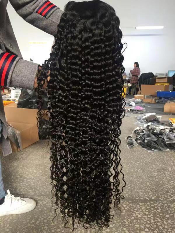 chinese bouncy curls human hair