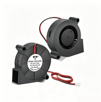 Ventilateur centrifuge puissant 50x50x15mm, souffleur d'extraction DC 5V 12V, ventilateur de refroidissement sans balais DC 5015 pour imprimante 3D