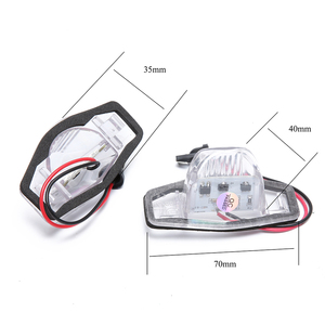 2025 nhà máy bán hàng trực tiếp Xe LED tấm giấy phép ánh sáng giấy phép tag đèn Xenon Trắng Led xe Giấy phép số Tấm Đèn - Product Image 2