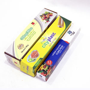 Película de PVC Elástica Transparente de Alta Calidad, Fabricada en China, a Bajo Precio, para Envolver Alimentos, Rollo <span class=keywords><strong>Jumbo</strong></span> - Product Image 4