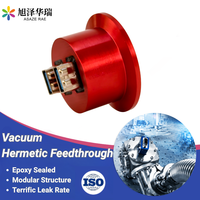 KF40 Flange Dual Interface USB 3.0 Peralatan Laboratorium Ruang Vakum Data Kecepatan Tinggi Khusus dengan Sistem Hermetis