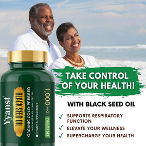 Aceite de semilla de comino negro de marca privada de alta calidad que apoya la defensa inmunológica, reduce la caída del cabello y mejora la salud de la piel en cápsulas blandas. - Product Image 6