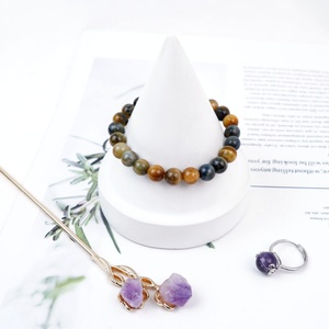 Vente en gros en vrac Matériaux mixtes Crystal Craft <span class=keywords><strong>Perle</strong></span> polie Ensemble de bijoux pour la décoration - Product Image 2