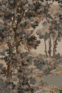 Papier peint mural paysager neutre beige pour espaces de vie contemporains - Product Image 6