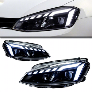 Feux de jour à LED 12V pour Golf 7 (2013-2017) avec phares à double lentille – Exclusivité transfrontalière pour une visibilité améliorée et une luminosité accrue - Product Image 2