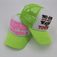 Casquette de camionneur à impression de poudre 3D personnalisée Casquettes de camionneur à sérigraphie de haute qualité