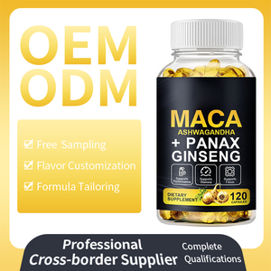 Oem <strong>Capsules</strong> Immune Support Max Man Plus Ginseng Velvet Antler Softgel <strong>Capsules</strong> Maca Male Vitamin Supplements Adults 60-count - Product Image 2