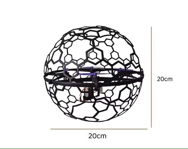 DWI 2024 New Remote Controlled Drone Soccer Fun Remote Control Toys Remote Control Aircraft Ball for Beginners
