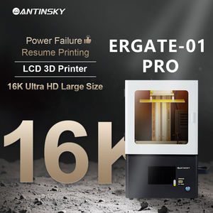 Imprimante 3D Antinsky Ergate 01 Pro 16K, écran LCD monochrome 16K de 10,1 pouces, résine, taille d'impression 211x118x240mm, neuve, garantie 1 an - Product Image 3